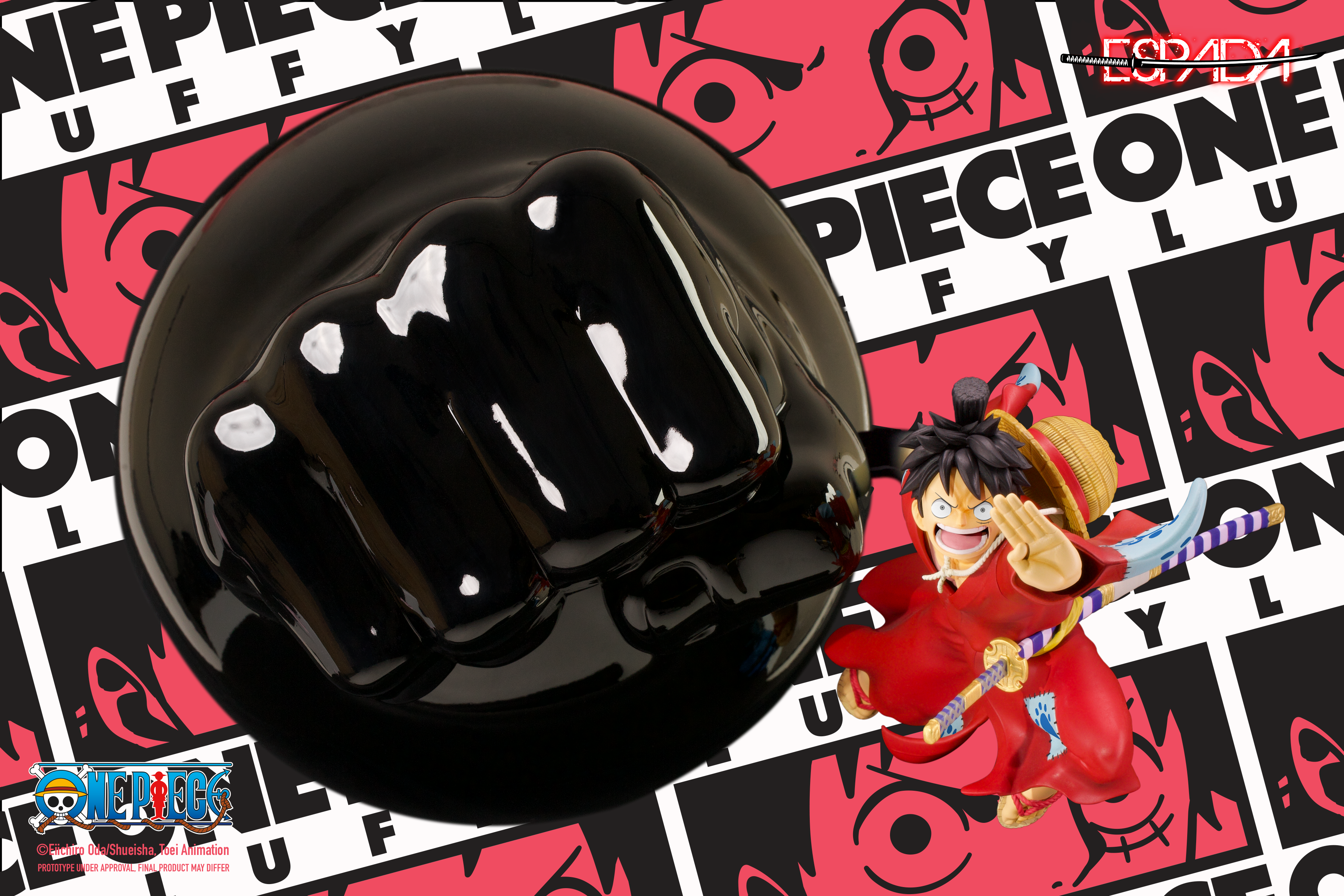 未使用品‼︎ ONE PIECE MONKEY D. LUFFYスペアボール One Piece Breach Monkey D. Luffy 1/8 Scale Limited Edition Statue